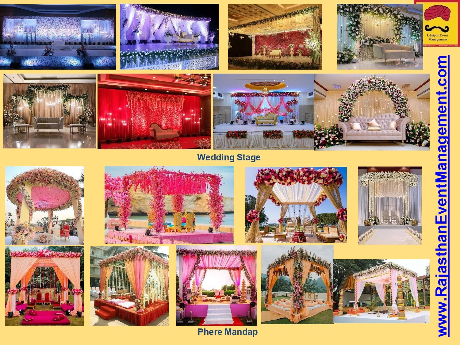 Wedding Stage & Phere Mandap Decoration